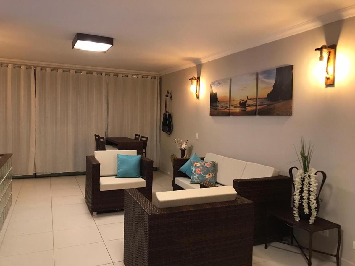 קרגואטטובה Lindo Duplex Pe Na Areia Com Praia Privativa מראה חיצוני תמונה